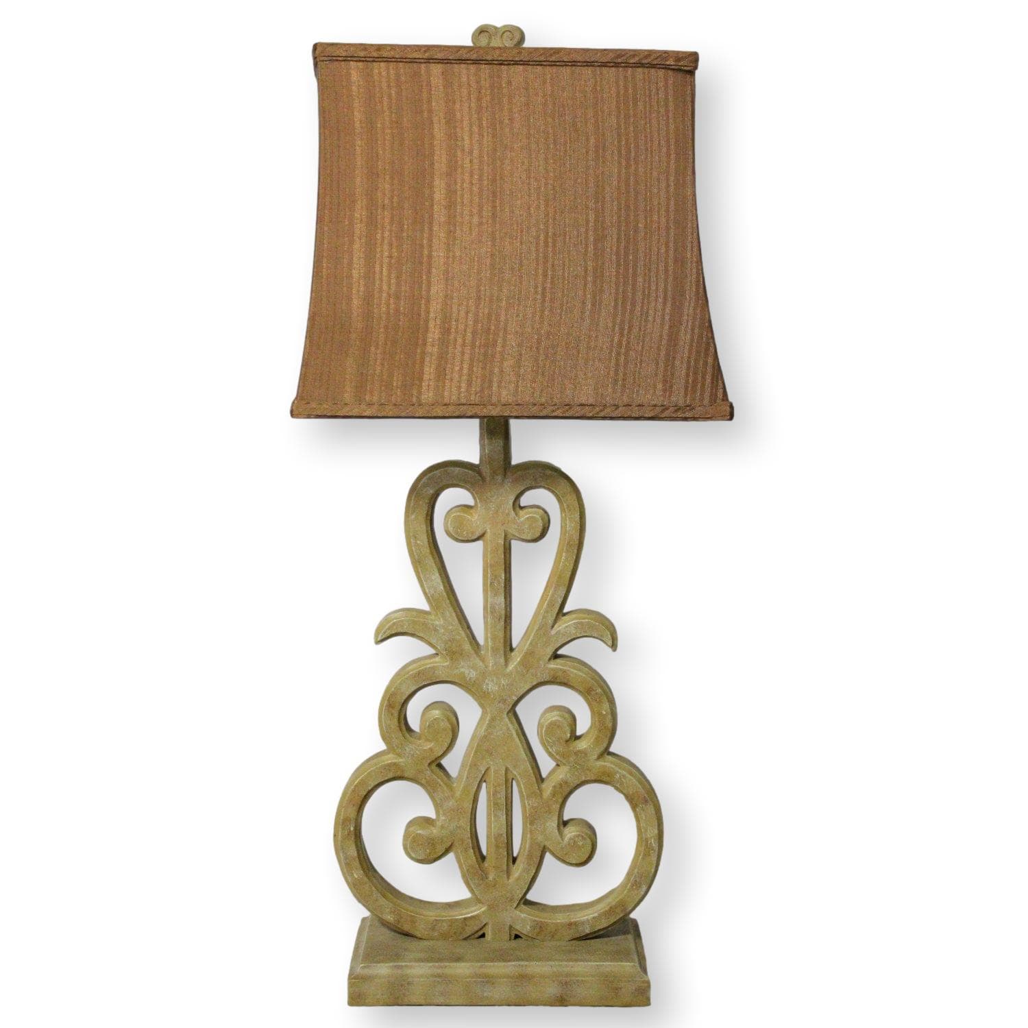 Taupe Architectural Table Lamp - Image 1