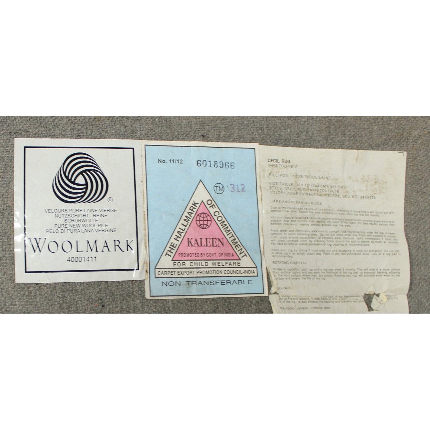 Pottery Barn 8' 2'' X 10'1'' 'Cecil' Area Rug - Thumbnail 3