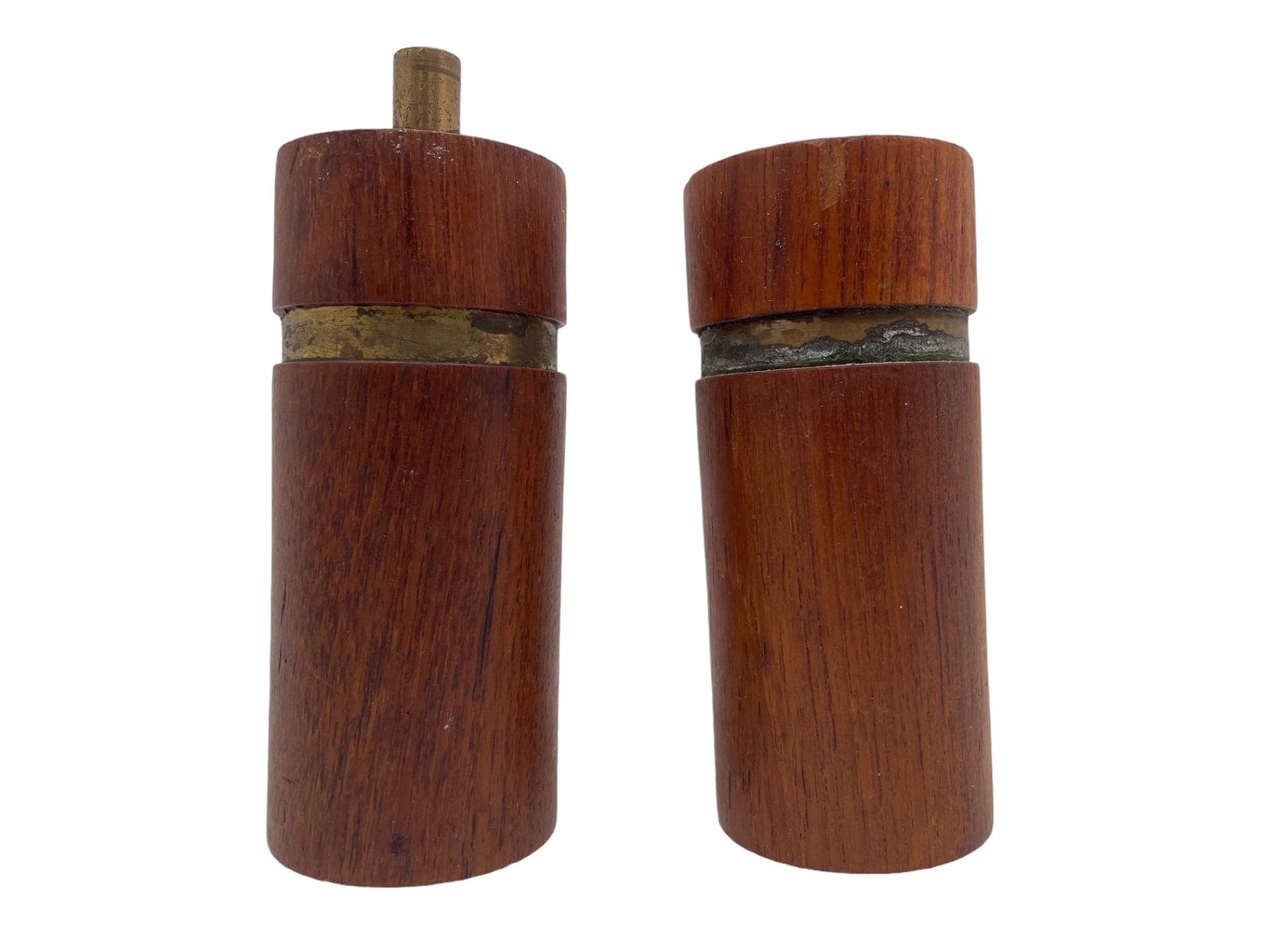 Mid Century Sven Petersen Saap Danish 5" Salt & Pepper Shakers SK92-33 - Image 1