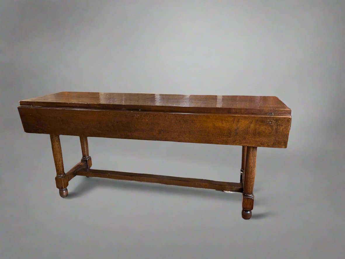 Georgian Style 19th c Wake Drop Leaf Dining Table Console Table Desk SH265-1 - Thumbnail 5