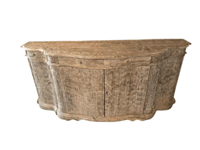 Zentique 79'' Pine Wood Distressed Rustic Sideboard SH265-8 - Thumbnail 3