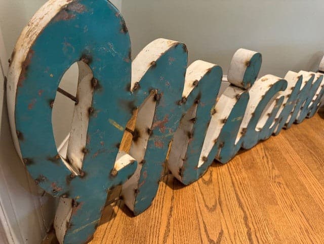 Vintage Original Tin Sign Miami Beach Hotel Art SH265-12 - Thumbnail 5