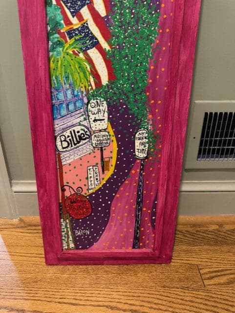 Key West Flag Jack Baron Original Art SH265-18 - Thumbnail 2