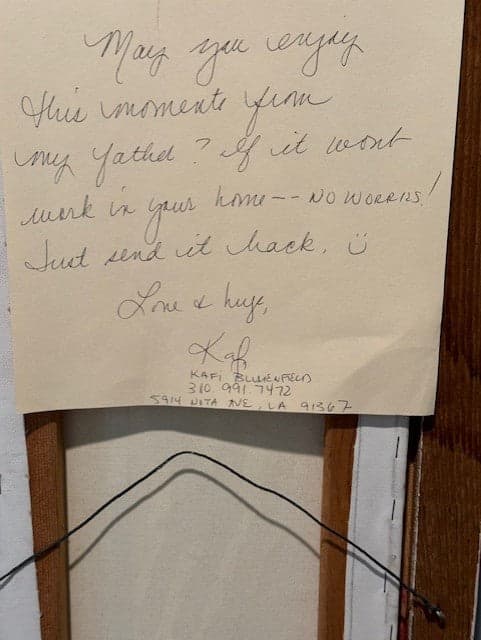 Key West Flag Jack Baron Original Art SH265-18 - Thumbnail 4