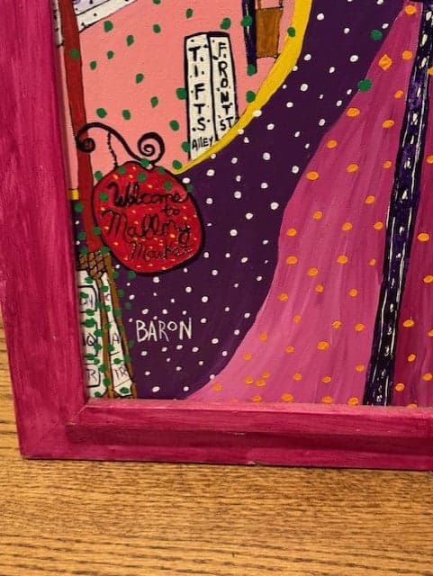 Key West Flag Jack Baron Original Art SH265-18 - Thumbnail 3