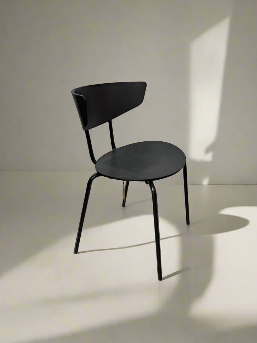 Ferm Living Herman Wood Chair - Black / Black FFE258-177 - Image 1