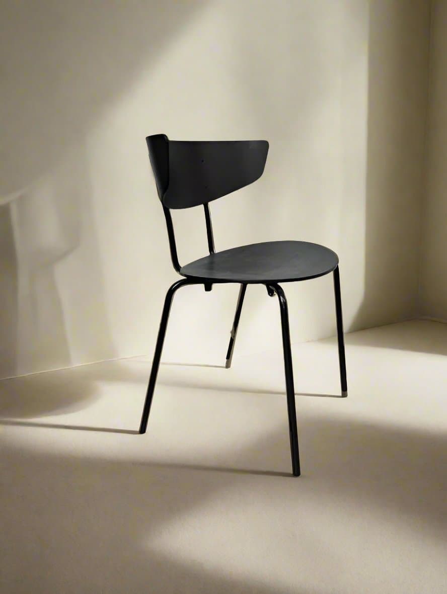 Ferm Living Herman Wood Chair - Black / Black FFE258-177 - Thumbnail 4