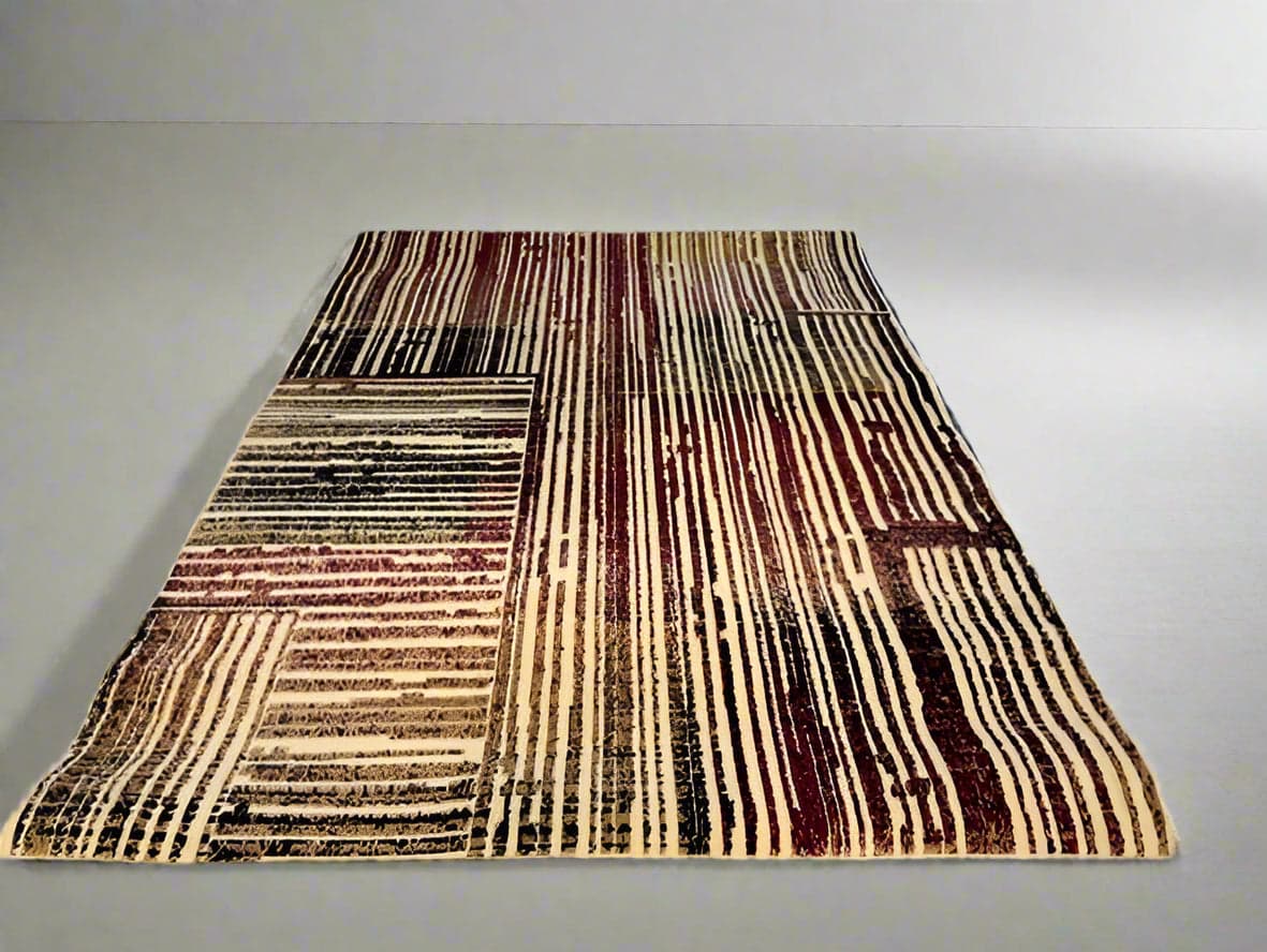 Nourison Grafix Collection 5' x 7' Bricks Multicolor Area Rug FFE258-491 - Image 1