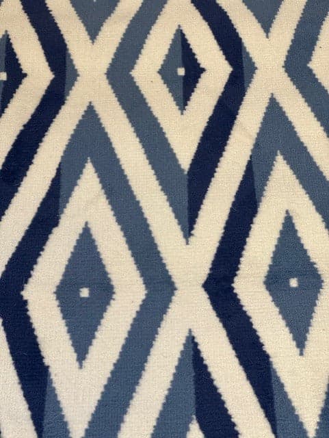 Nourison Whimsical Collection 2'x6' Blue/Ivory Runner Rug FFE258-504 - Thumbnail 4