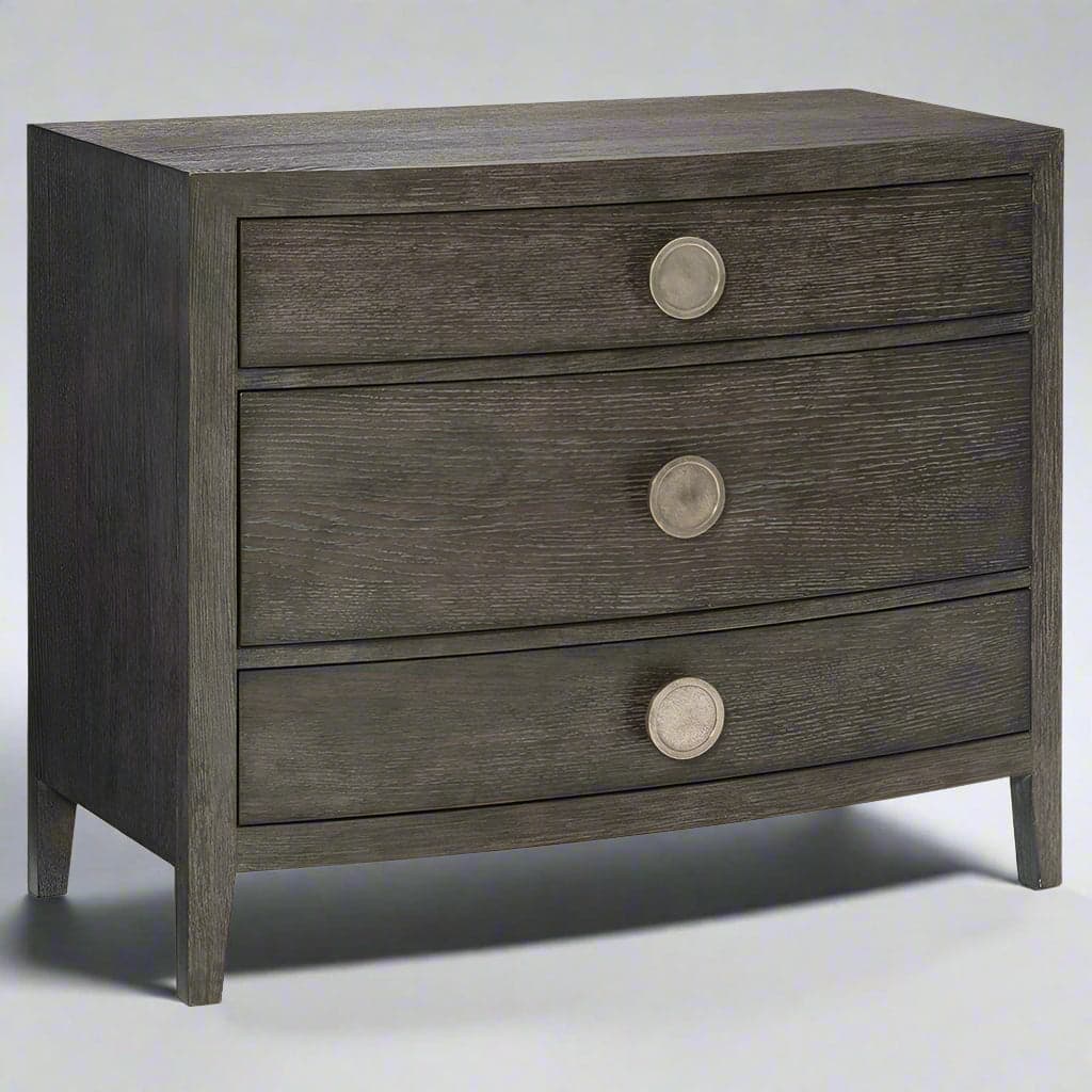 Bernhardt Landon Modern Masculine Charcoal Brown Wood Dresser Chest MB1-24 - Image 1