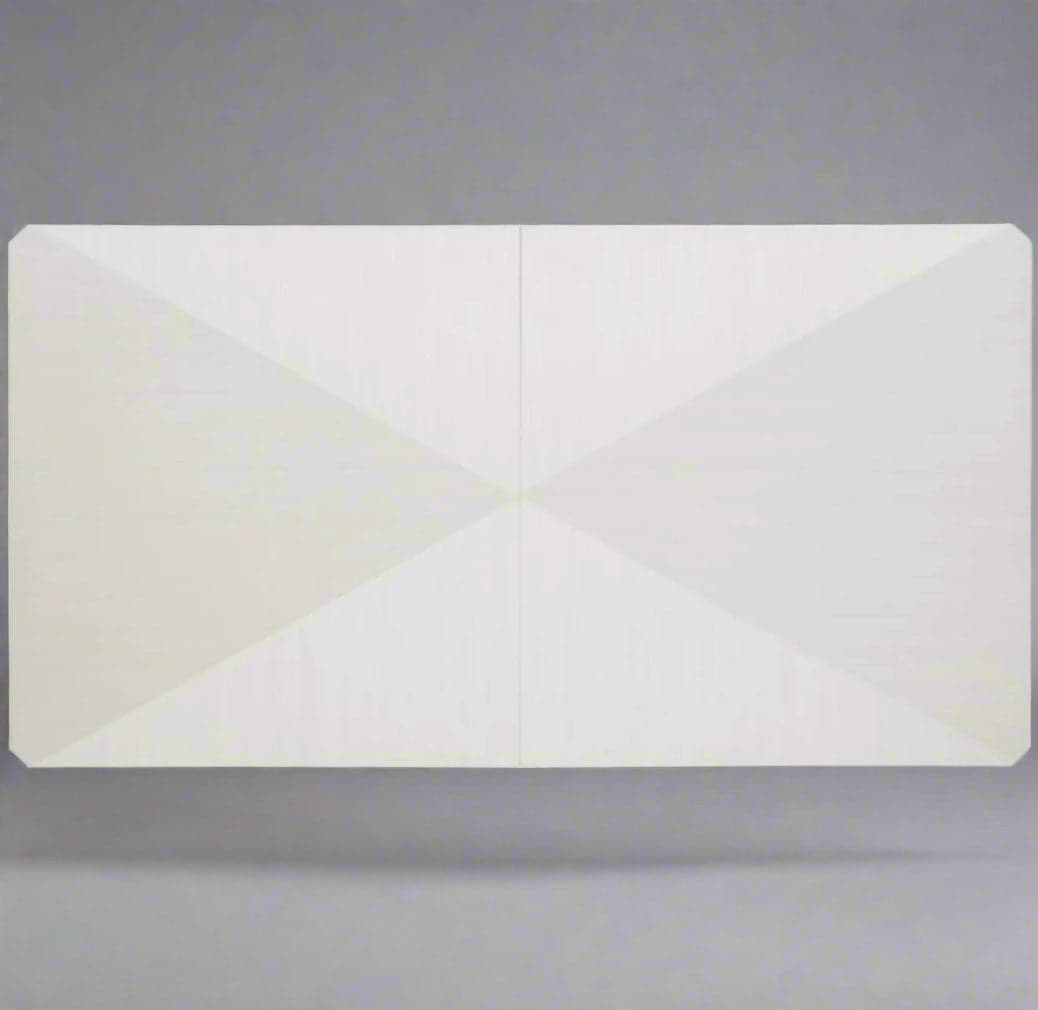 Bernhardt Lucille Modern Classic White Grey Wood Extendable Dining Table MB1-30 - Thumbnail 4