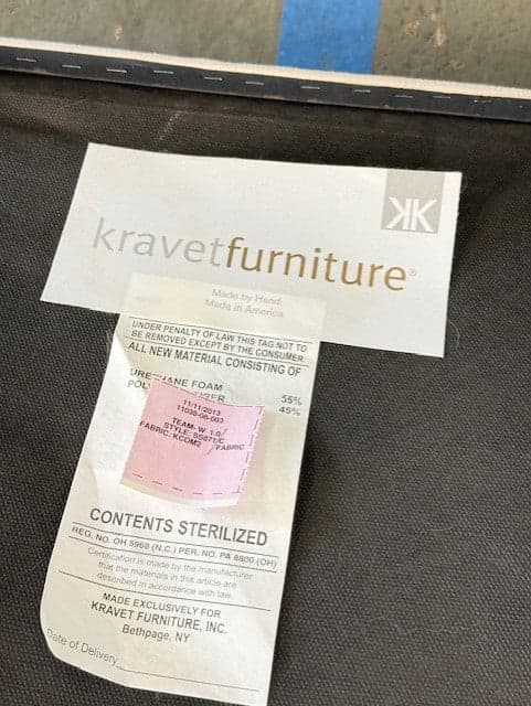 4 Kravet Furniture Parson Style Beige Upholstered Dining Chairs MB1-51 - Thumbnail 6