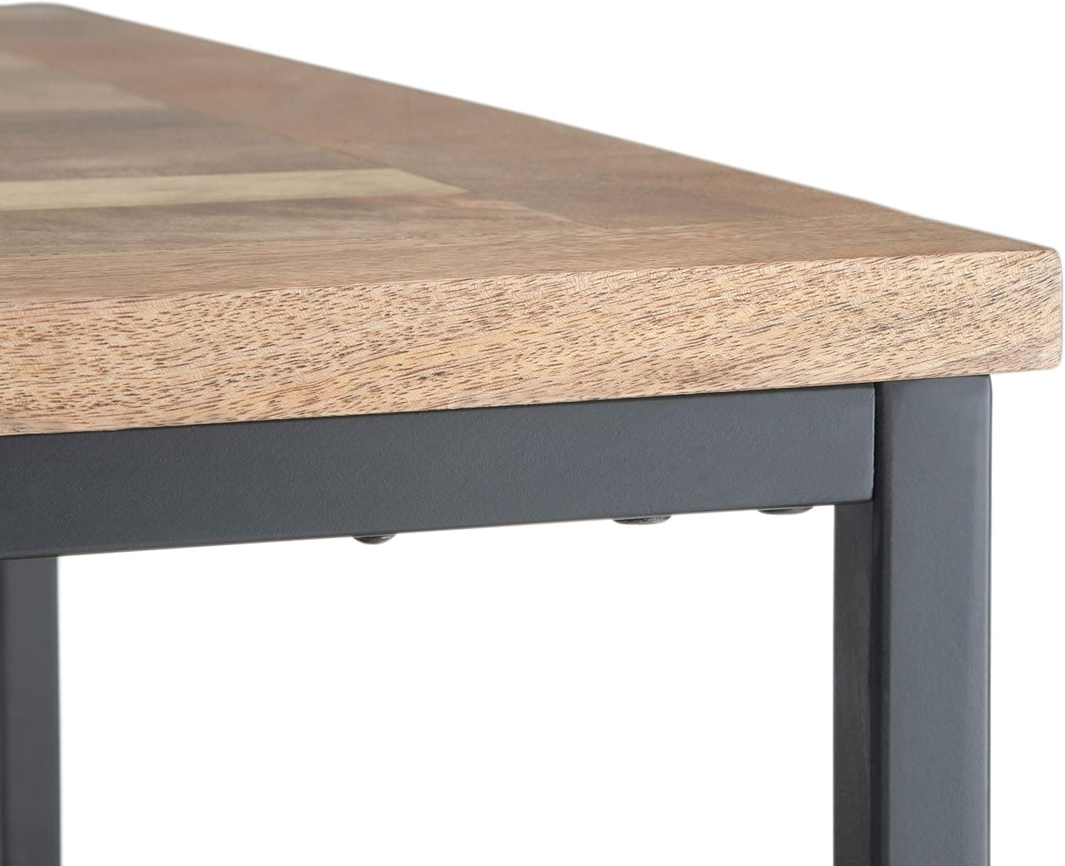 Skyler Mango Wood 34" Coffee Table in Natural FFW258-651 - Thumbnail 4