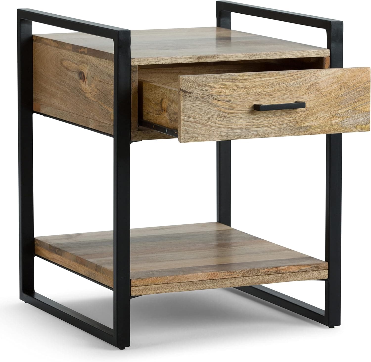 Riverside Lawson Cayley Natural Modern End Side Table FFW258-707 - Thumbnail 2