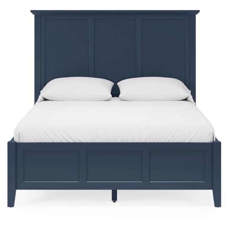 Modus Furniture Grace Queen Bed Slats Headboard Blueberry PNKXL5FS FFE-773 - Thumbnail 4
