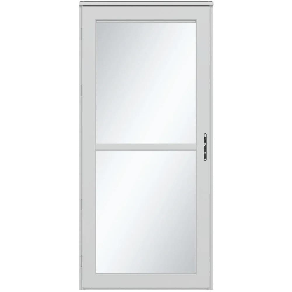 Larson Platinum Collection White Linen 80-81" Right Hinge Door FFE-776 - Image 1