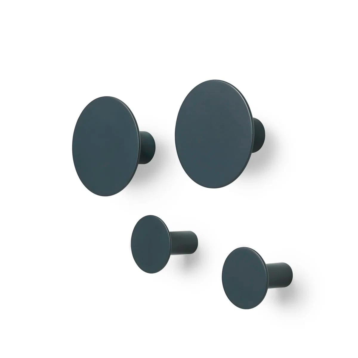 Blomus Ponto Wall Hooks Set of 4 Gunmetal FFE-1030 - Image 1