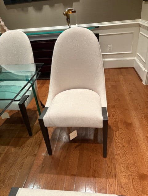 Set of 6 Caracole Classic Natural Beige Dining Side Chairs KP-1 - Thumbnail 5