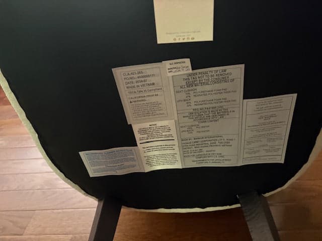 Set of 6 Caracole Classic Natural Beige Dining Side Chairs KP-1 - Thumbnail 10