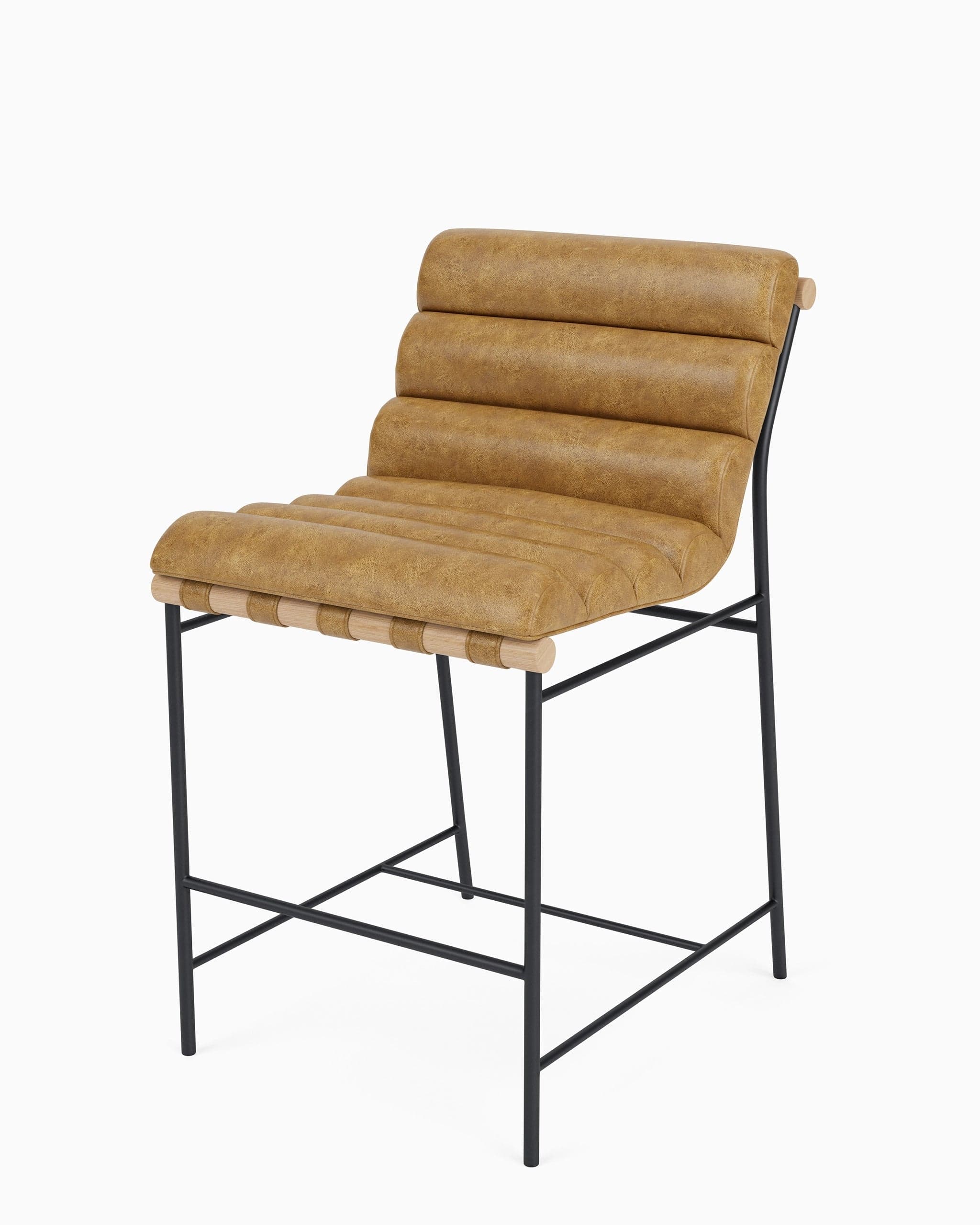 Denver Modern Vail Counter Stool / Sunflower Walnut FFE-1105 - Image 1