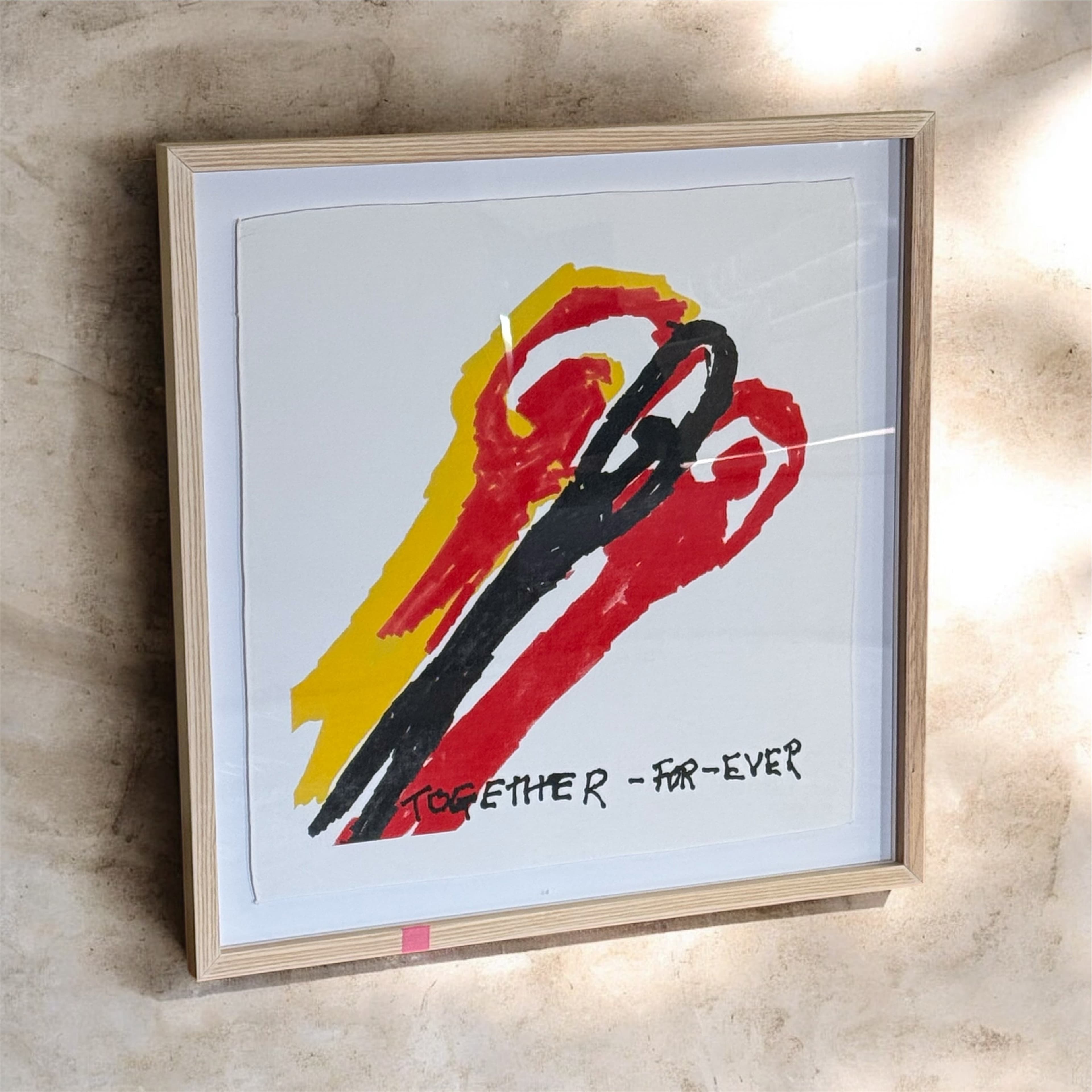 Luchita Hurtado Artists Band Together Together Scarf Art HR19 - Image 1