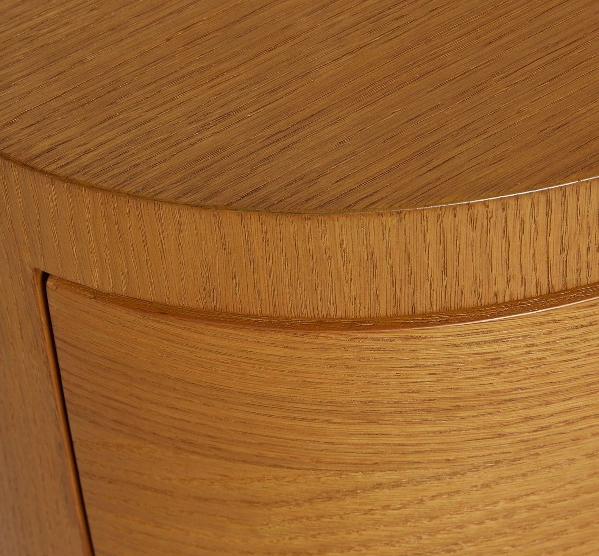 Pair (2) Lulu and Georgia Curved Front Ripple Nightstand FFW-1152 - Thumbnail 5