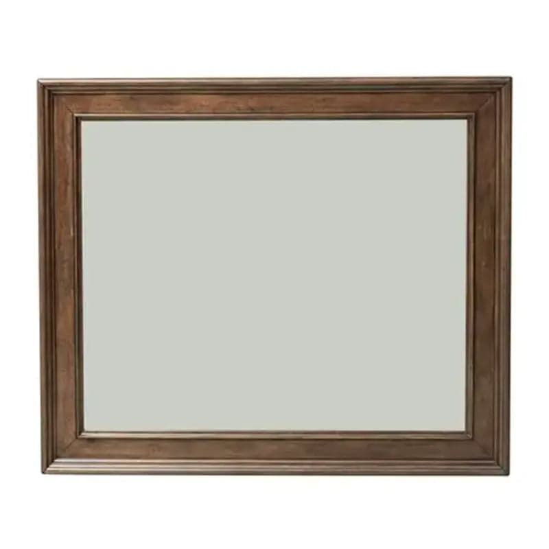 Liberty Furniture Landscape Rustic Cherry Wood Dresser Mirror FFE-1161 - Image 1