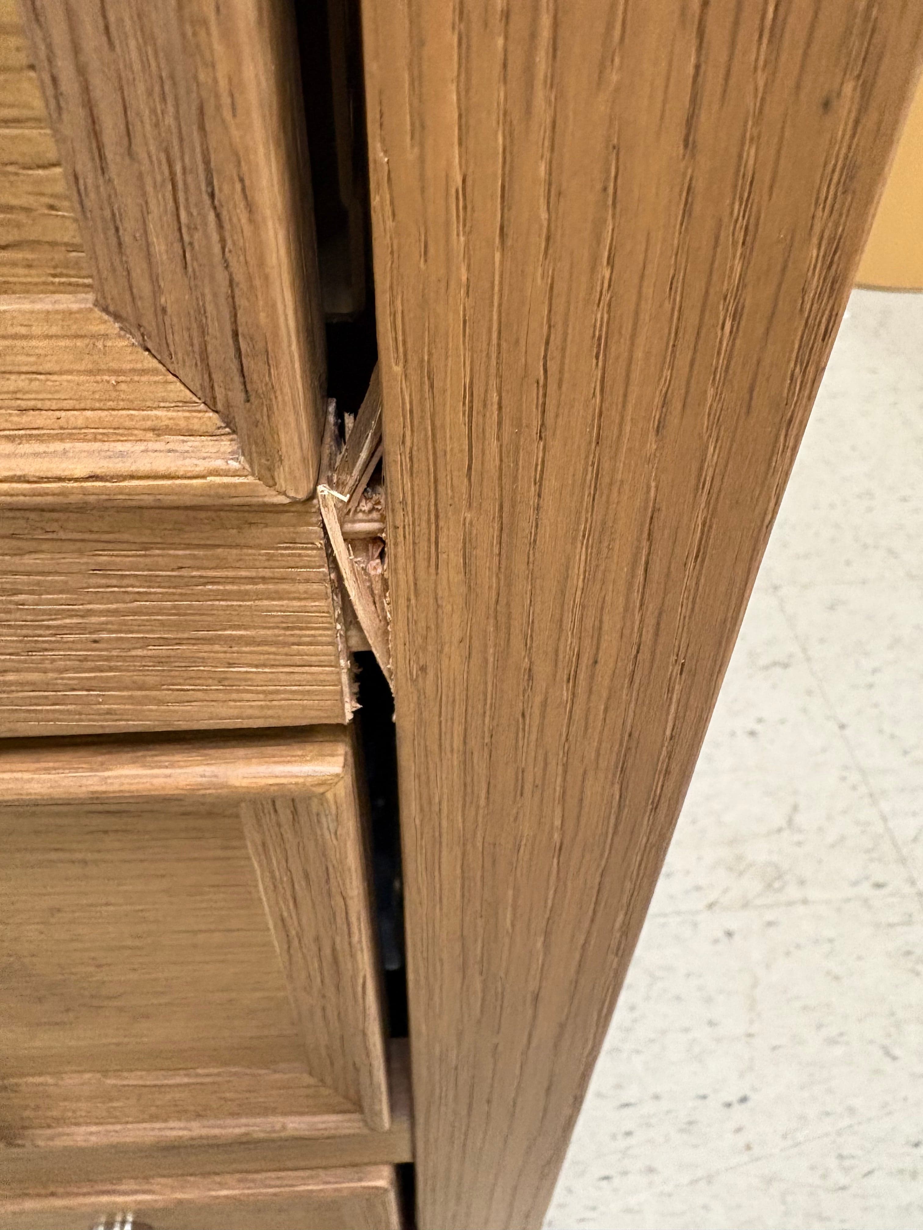 Coastal Living Knotty Oak Finish Rosalie Nightstand FFE-1199 - Thumbnail 5