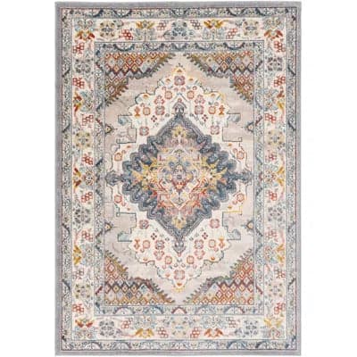 Flatiron Oriental Gray Area Rug FFE-1203 - Image 1