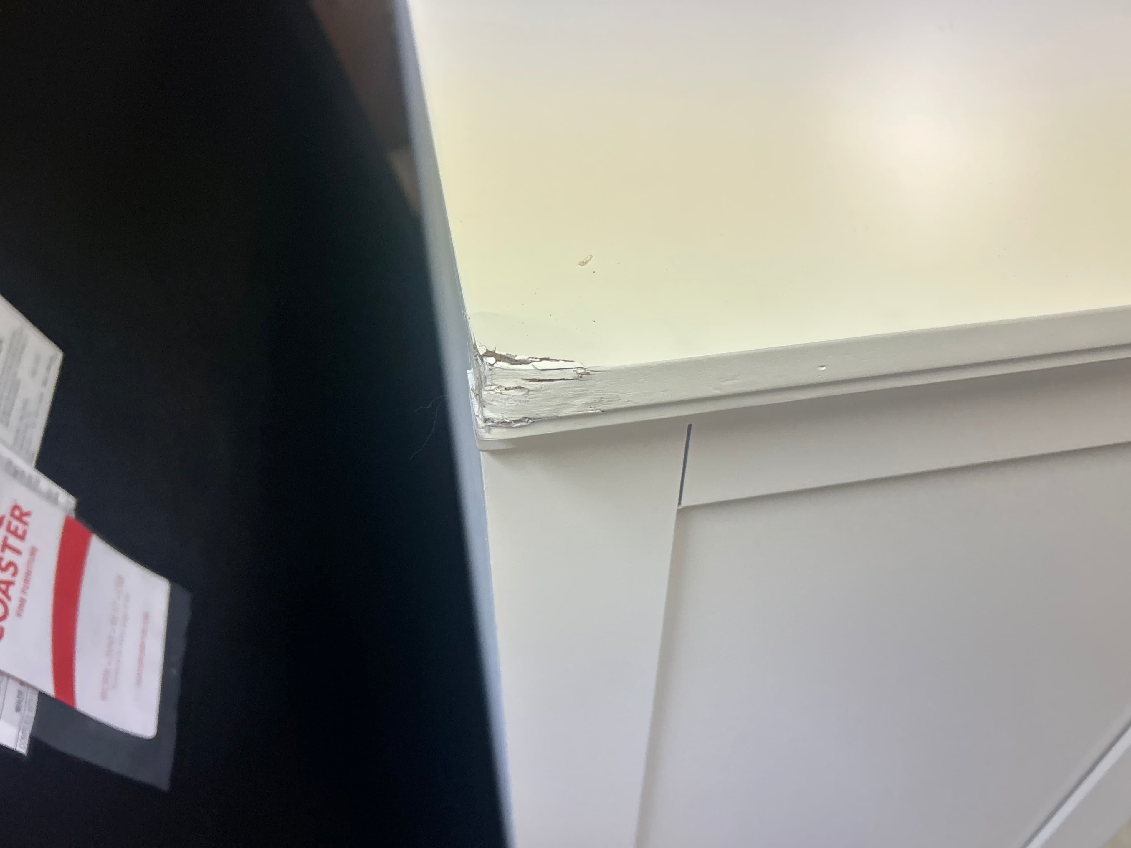 White Fraser 11 Drawer Glass Front Combo Dresser FFE-1202 - Thumbnail 7