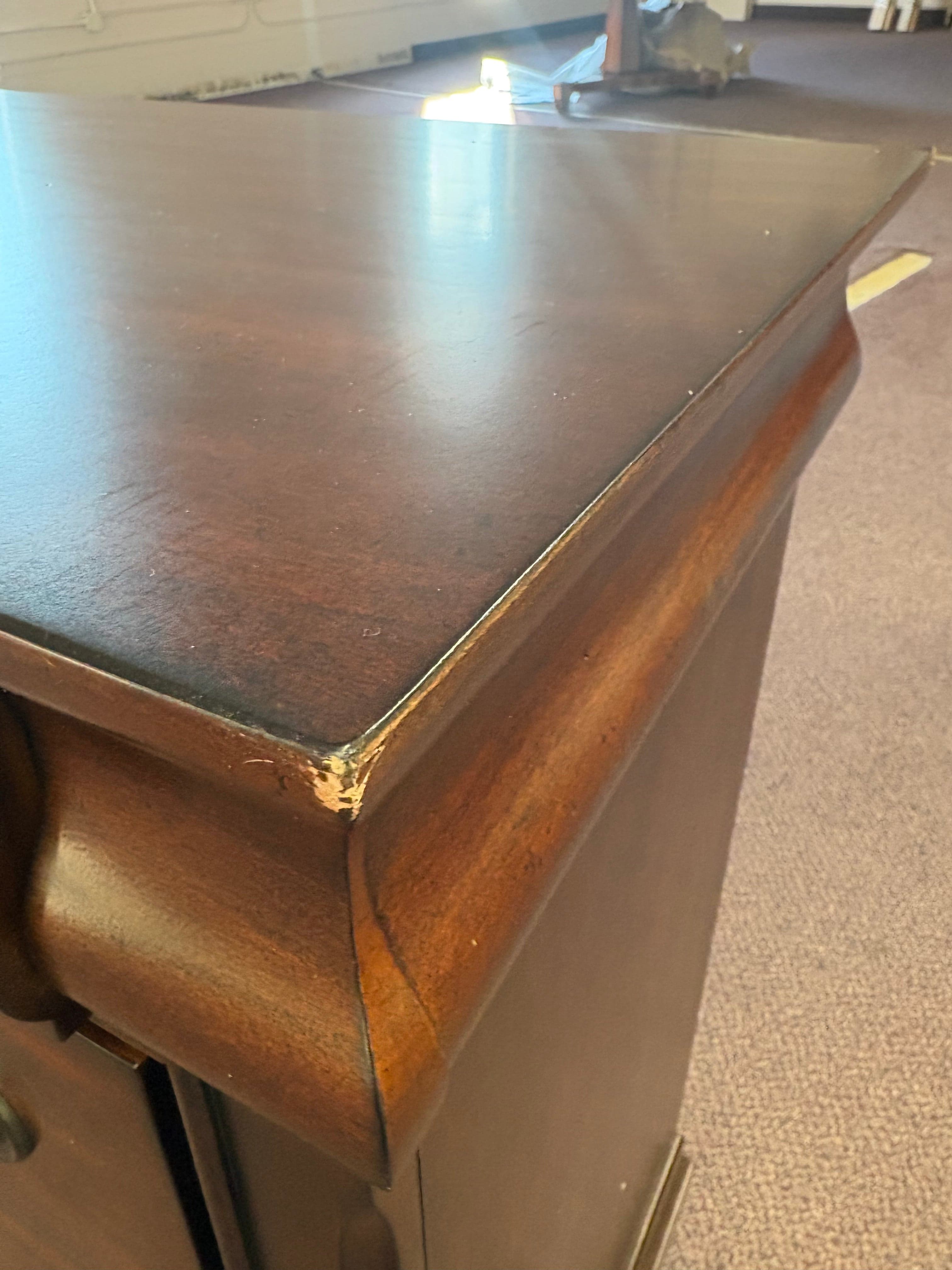 Lark Manor Lenny 64"W 8 Drawer Wood Dresser Chest FFE-1220 - Thumbnail 3