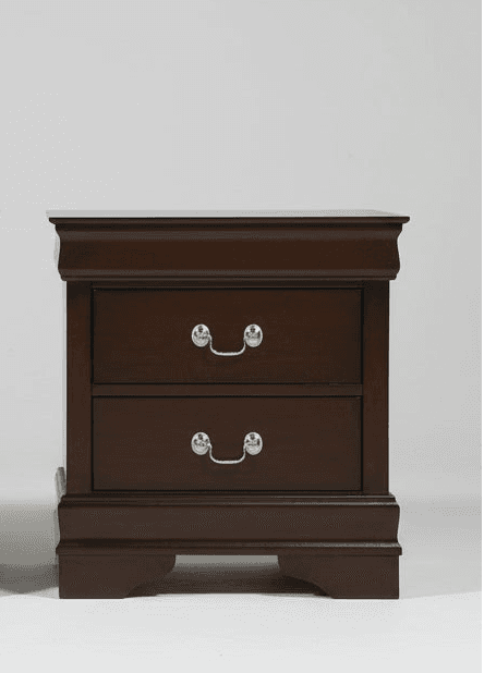 Louis Philippe 2-Drawer Nightstand FFE-1226 - Thumbnail 2