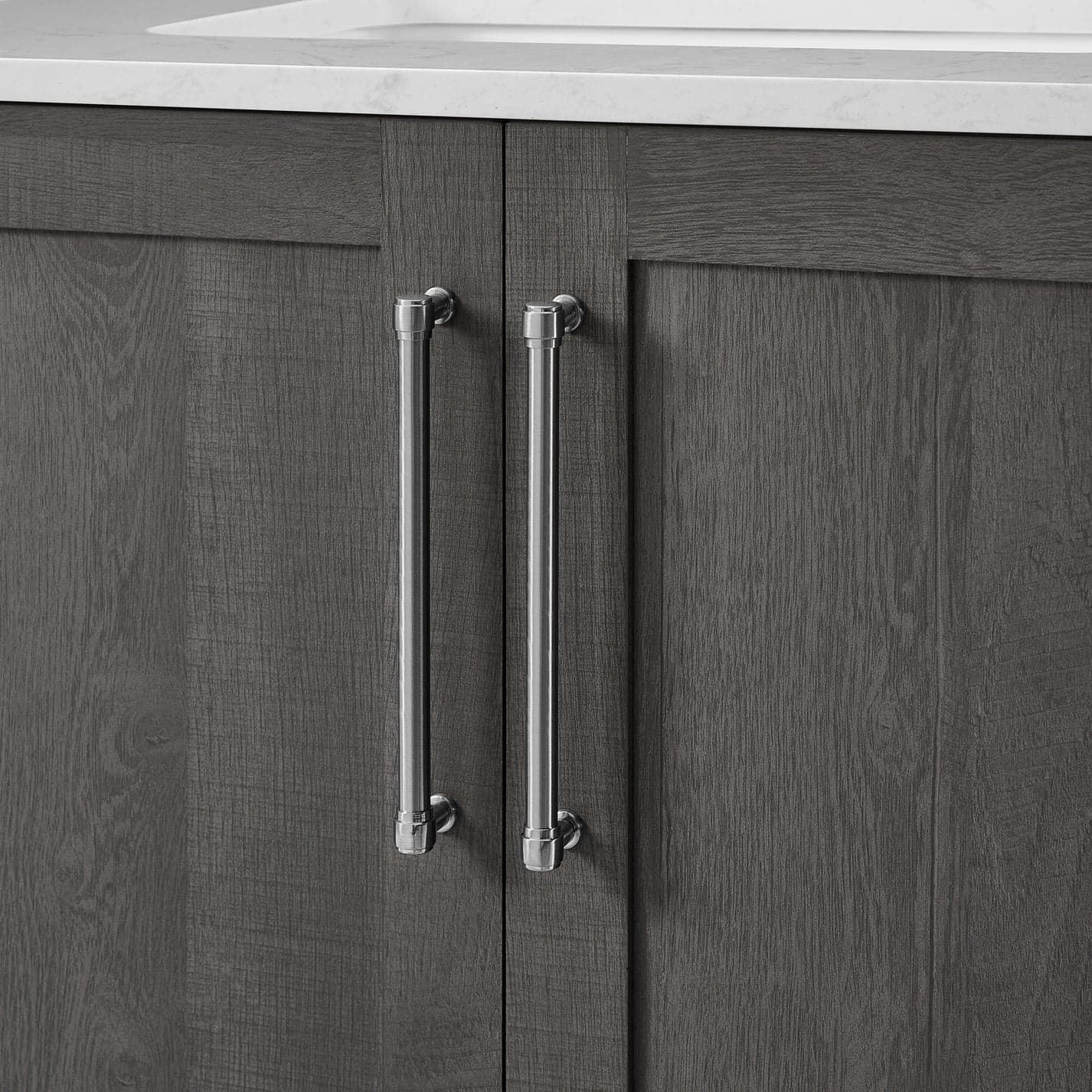 Bridgeport Home Daisy 36" Single-Sink Grey Bathroom Vanity Set FFE-1242 - Thumbnail 7