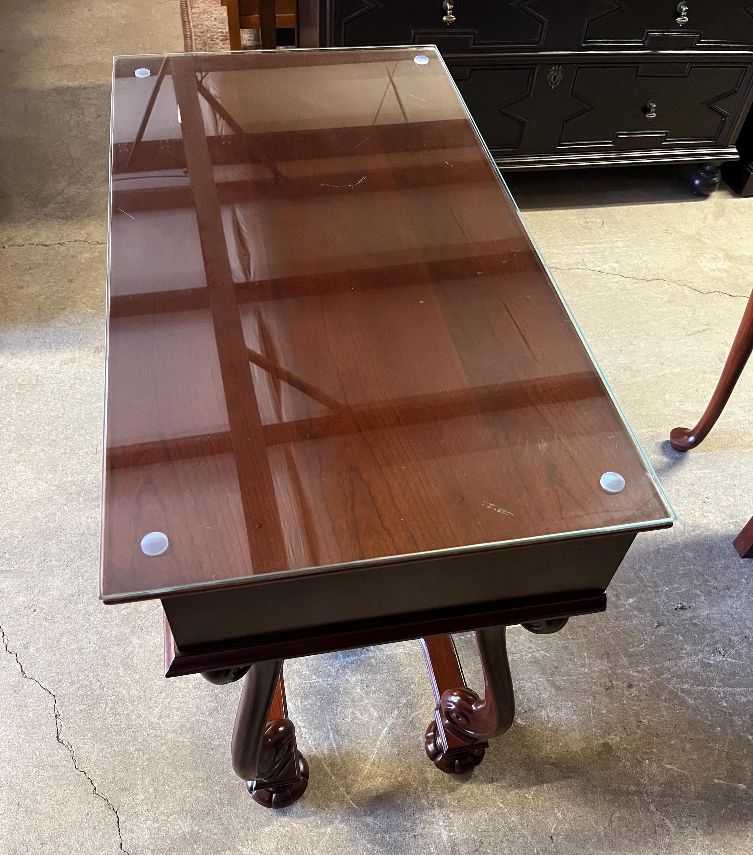 Hickory Chair Co Console or Library Table - Thumbnail 6