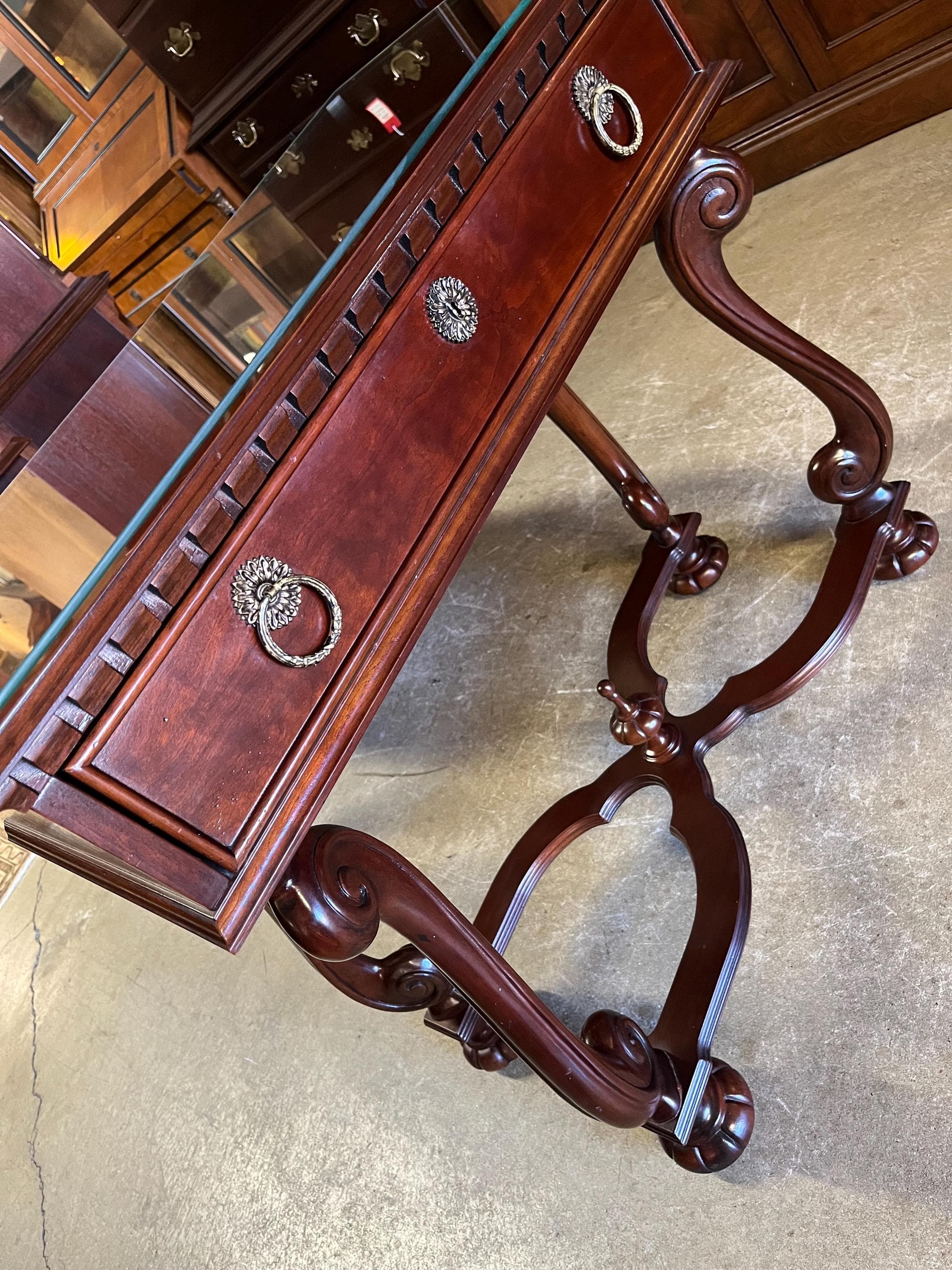 Hickory Chair Co Console or Library Table - Thumbnail 5