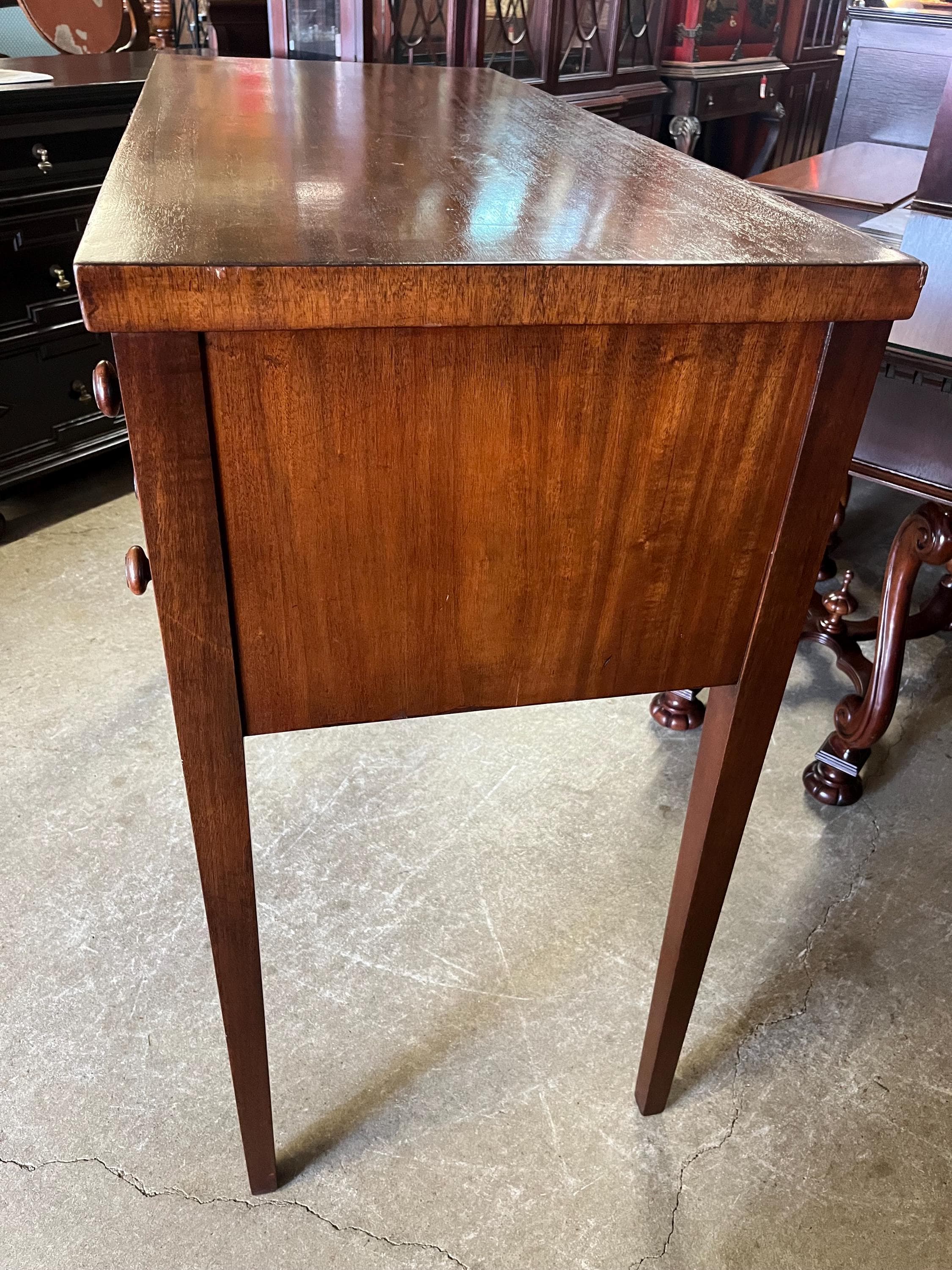 Antique Flame Mahogany Brandy Board - Thumbnail 8