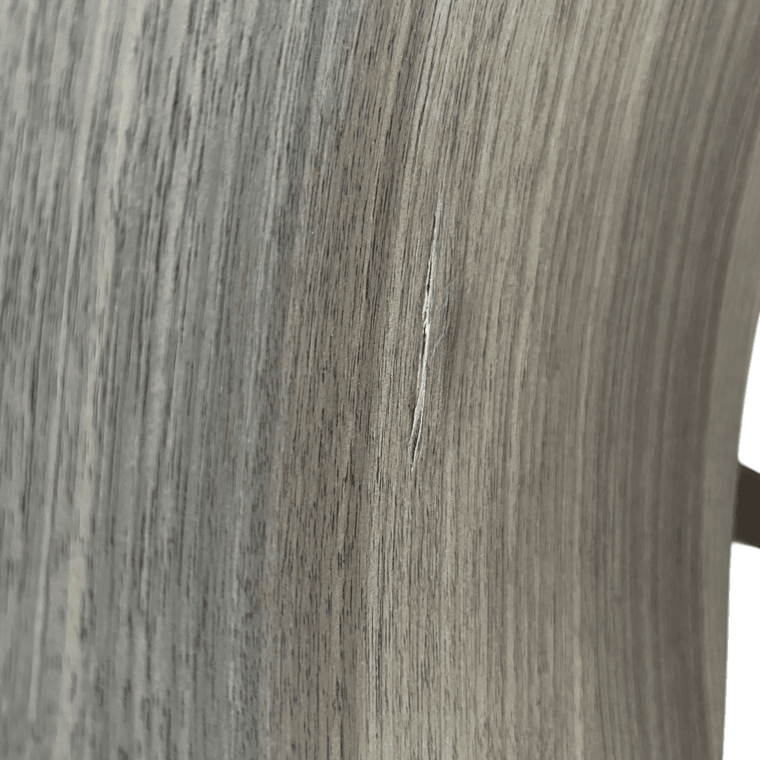 Hoft Homes SINGLE Anders Dining Chairs - Black Leather & Walnut - Thumbnail 9