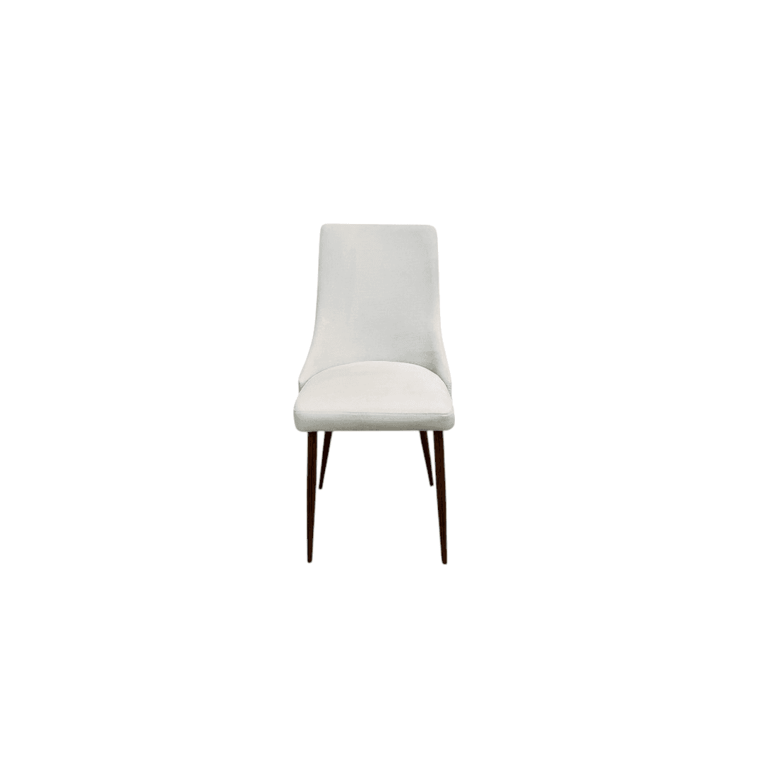 West Elm White Dining Chair - Thumbnail 5