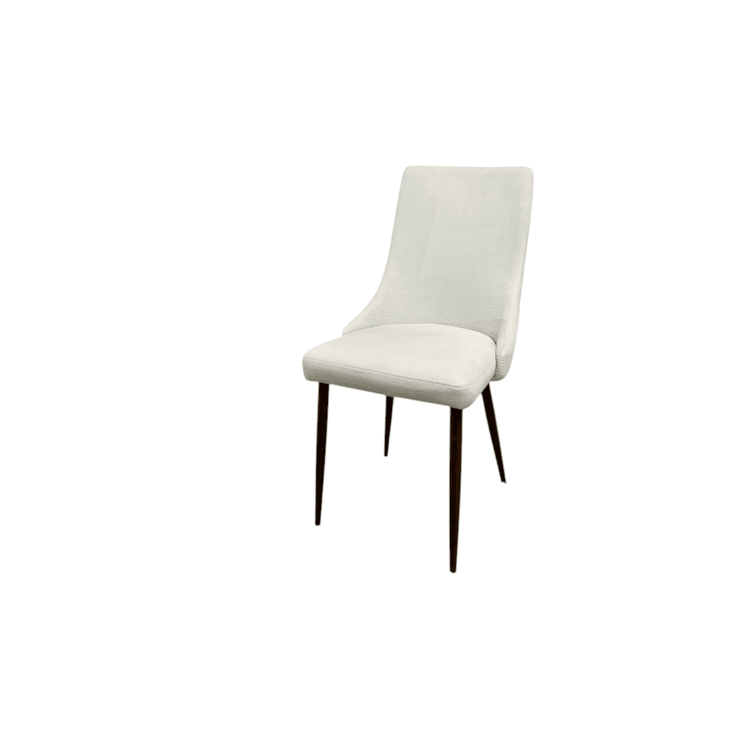 West Elm White Dining Chair - Thumbnail 3
