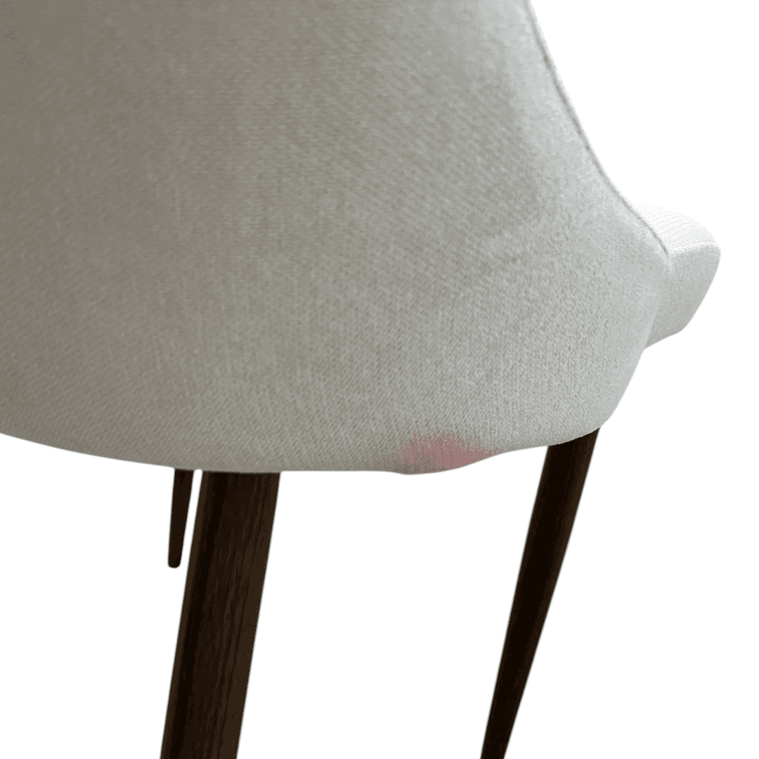 West Elm White Dining Chair - Thumbnail 6