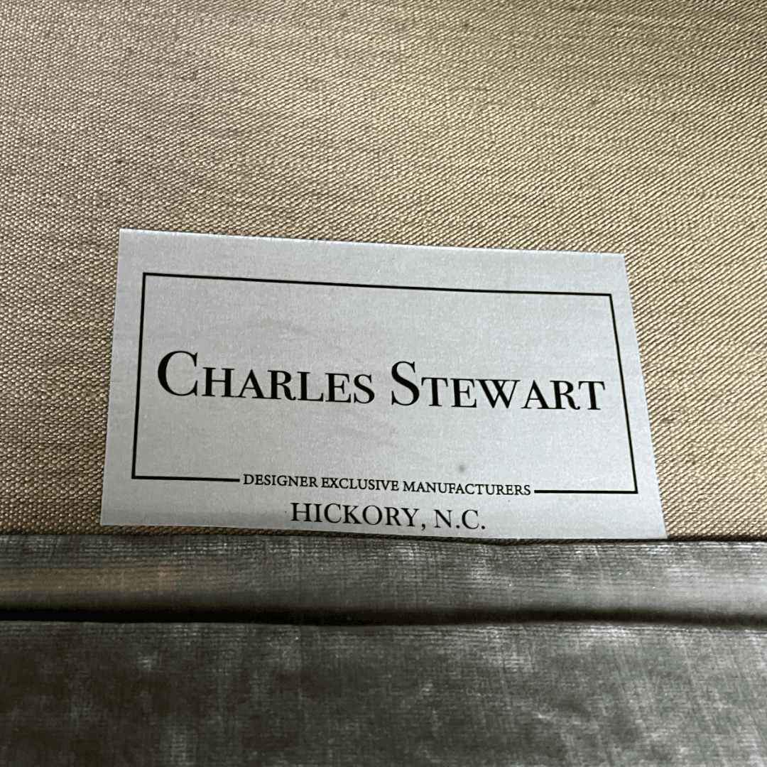 Charles Stewart Bromley Loveseat and Ottoman - Thumbnail 13