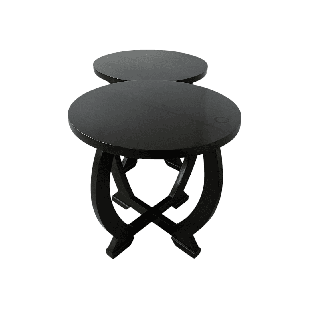 Walker Zabriskie Bow Leg Side Table Set of 2 - Thumbnail 7