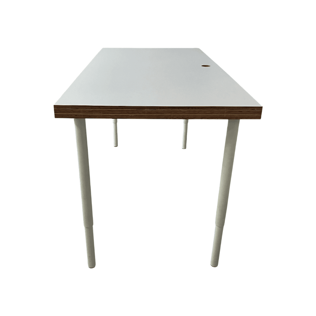 A.N Custom Furniture White Wooden Top Desk - Thumbnail 8