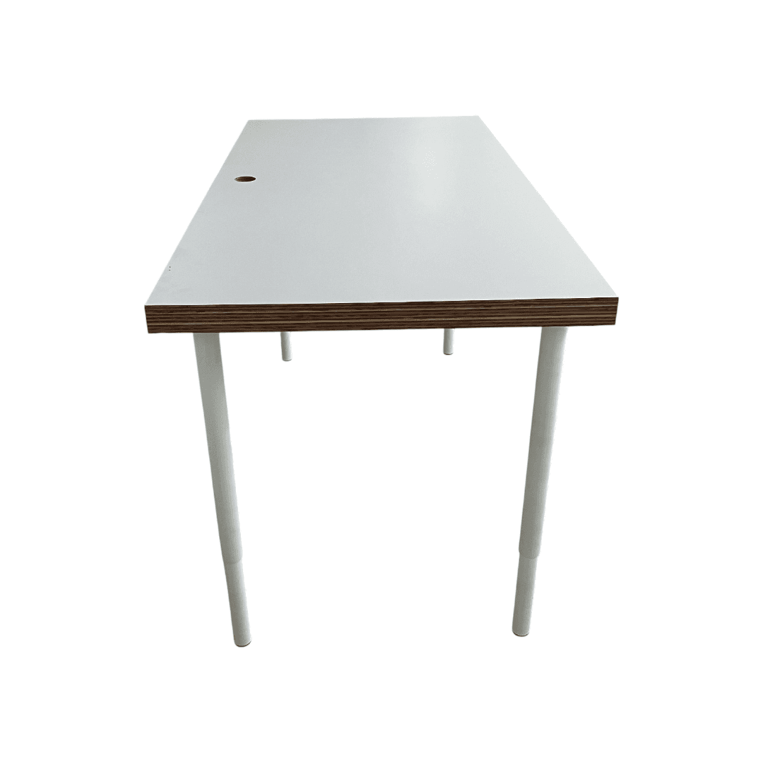 A.N Custom Furniture White Wooden Top Desk - Thumbnail 10