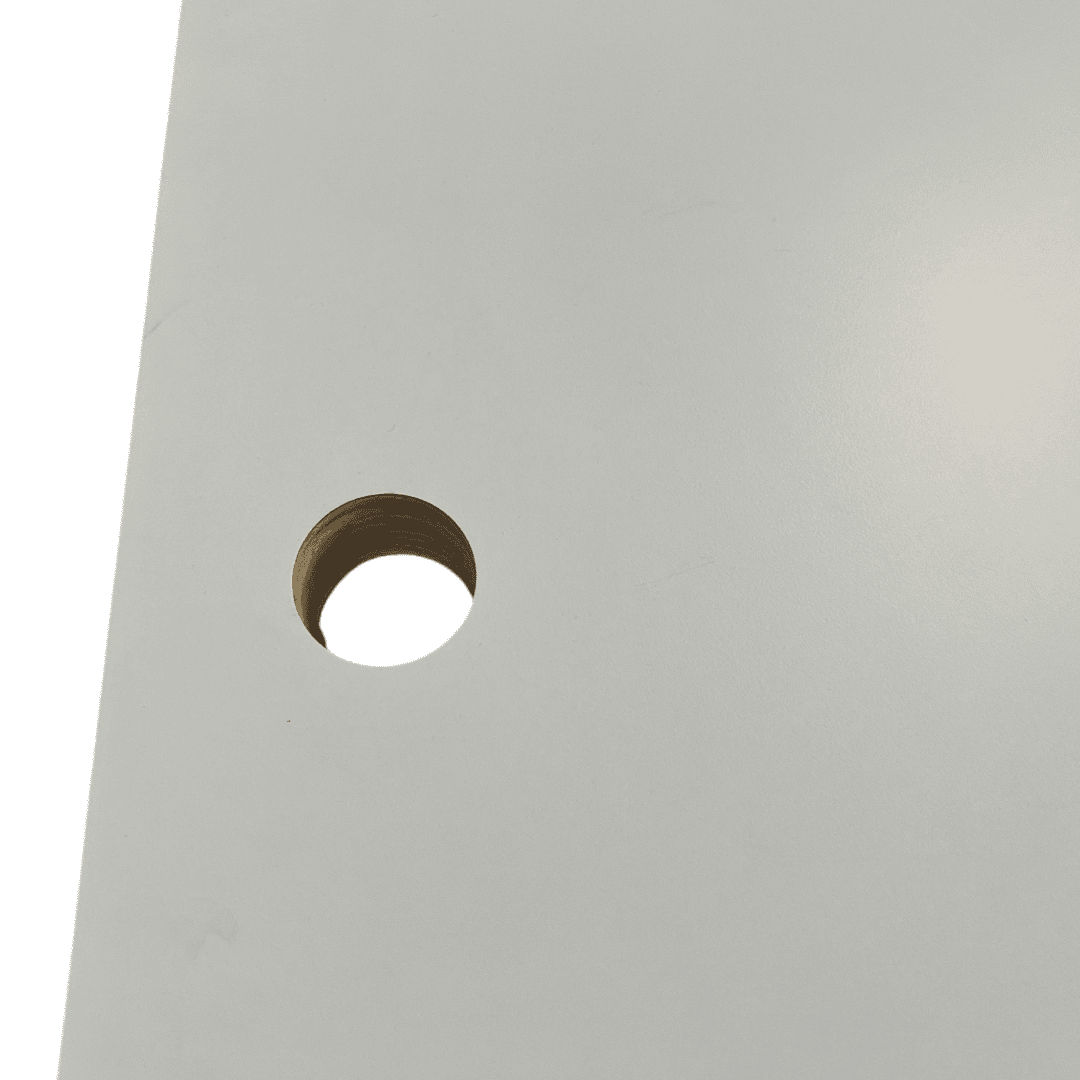 A.N Custom Furniture White Wooden Top Desk - Thumbnail 12