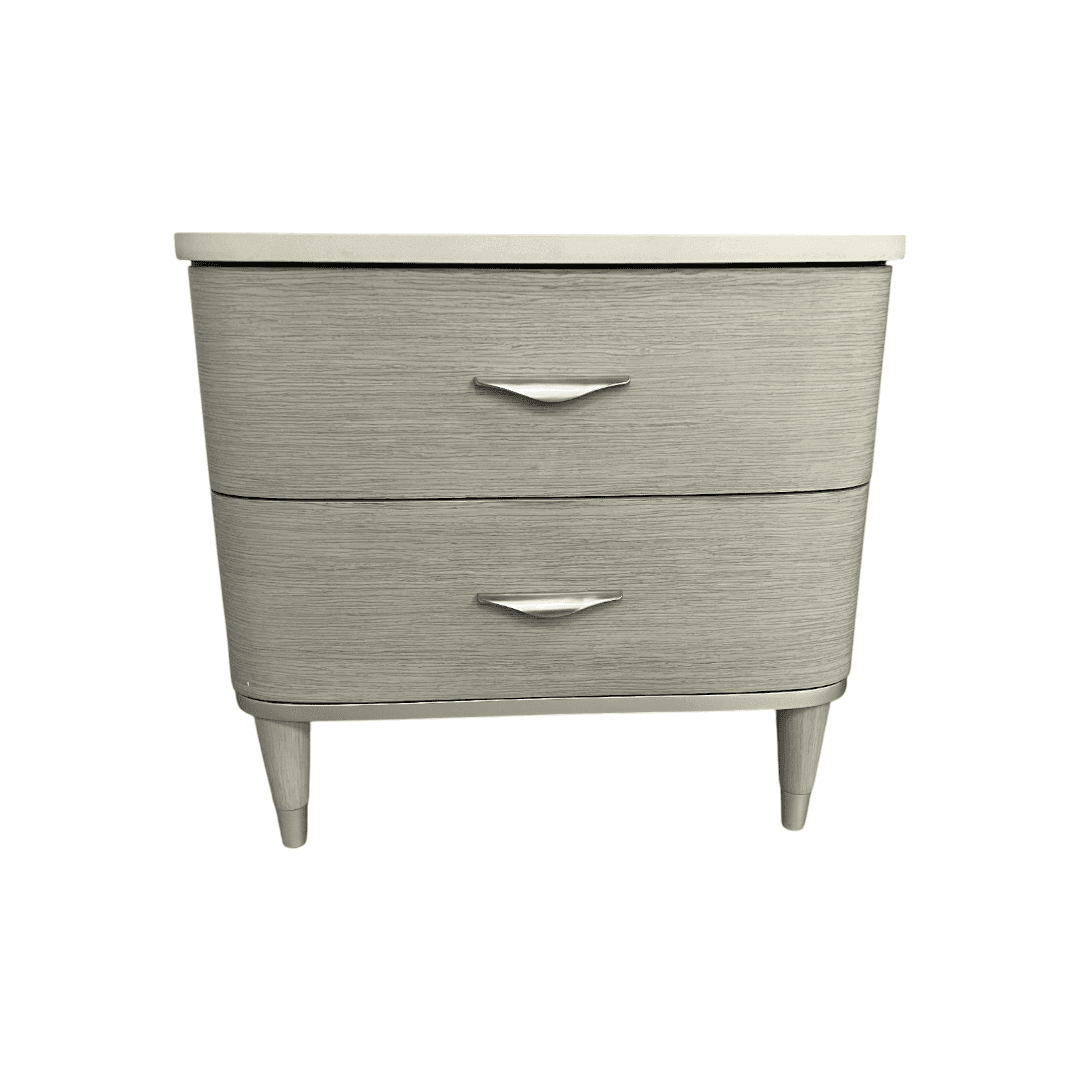 Michael Amini Eclipse Drawer and Moonlight Nightstand Set - Thumbnail 7