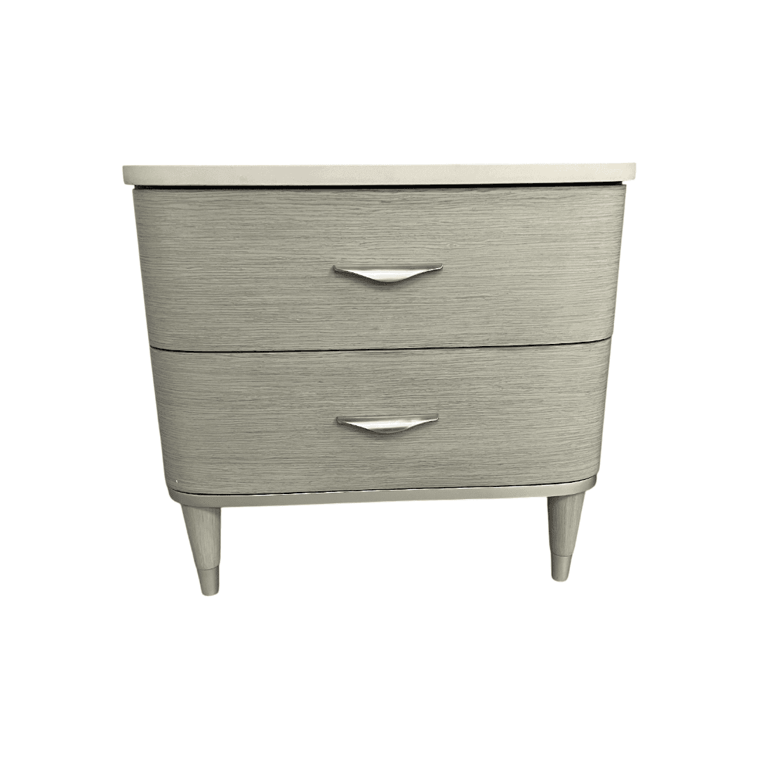 Michael Amini Eclipse Drawer and Moonlight Nightstand Set - Thumbnail 6