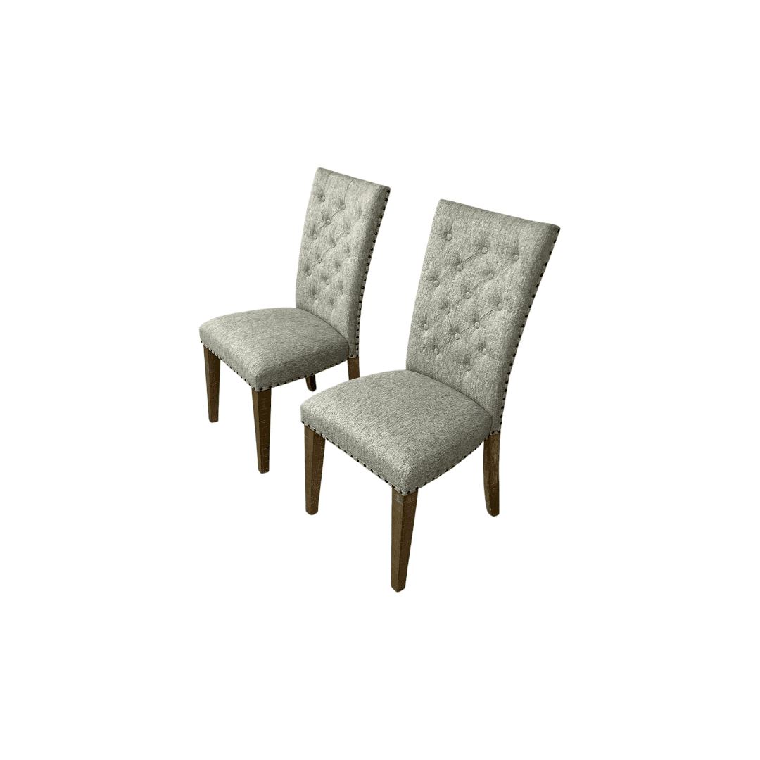 Steve Silver Co. Riverdale Oatmeal Upholstered Dining Side Chair Set - Thumbnail 5