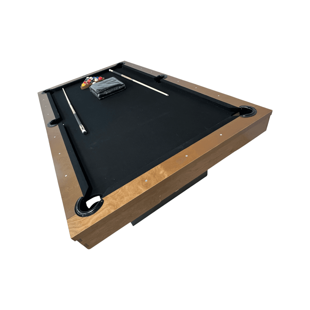 Barrington Billiards 8' Urban Slate-Tech Drop Pocket Table with Cover, Pool Ball and Cue Stick Set - Thumbnail 8
