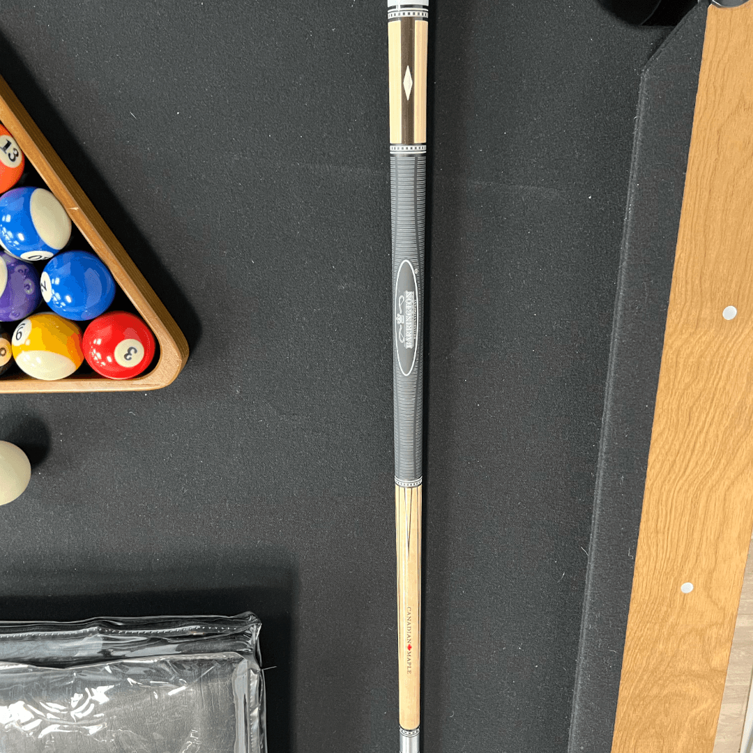 Barrington Billiards 8' Urban Slate-Tech Drop Pocket Table with Cover, Pool Ball and Cue Stick Set - Thumbnail 9